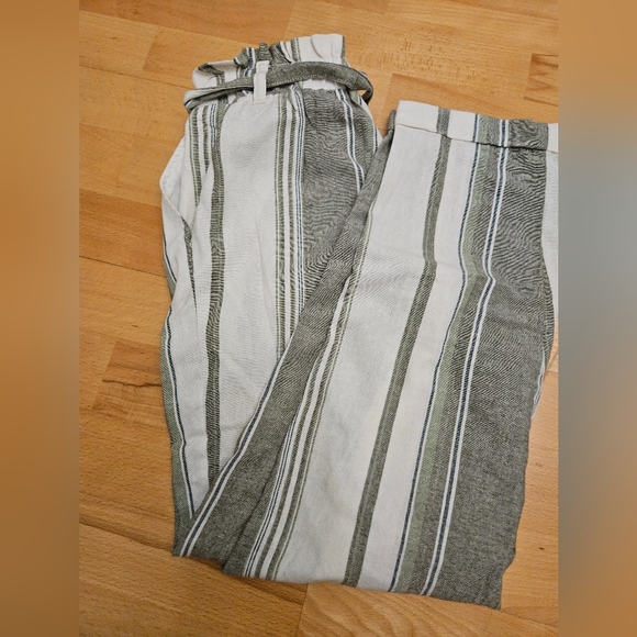 Striped Linen Pants - Picture 4 of 4